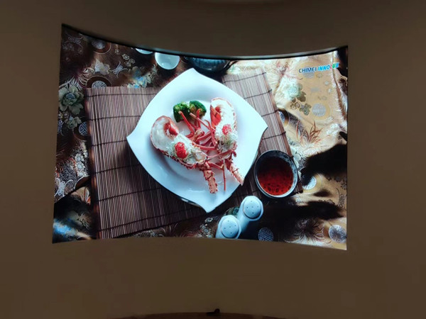四会室内P2.5弧形LED屏